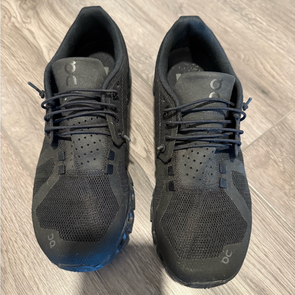 On Running Black Athletic Shoes